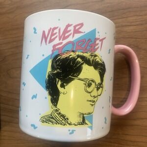 Stranger Things Never Forget Barb Ceramic Mug Funko Netflix Collectible Cup NIB